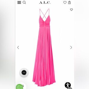 A.L.C. Pink Maxi Dress